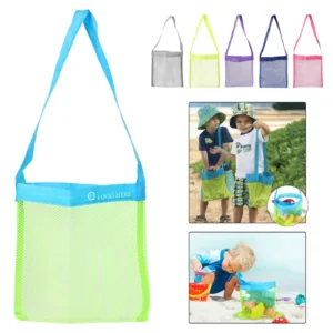 colorful nylonmesh one shoulder beach pouch bag colorful nylonmesh one shoulder beach pouch bag