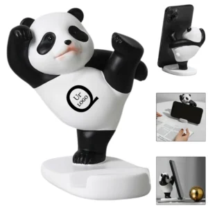 panda shaped resin phone stand panda shaped resin phone stand