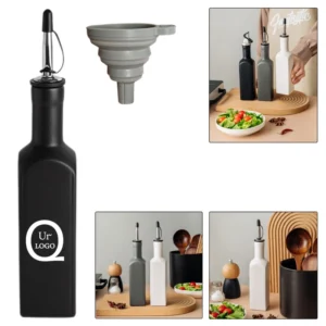 square ceramic oil bottle dispensers
