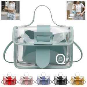 transparent shoulder bag