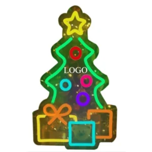 11.8x7.8" christmas tree shaped led dimmable light
