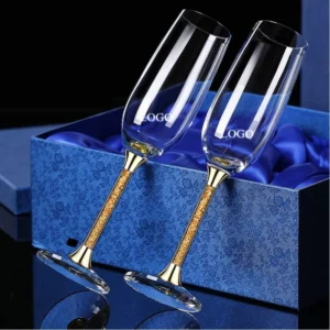 champagne glass set