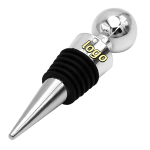 round head zinc alloy and silicone wine stopper round head zinc alloy and silicone wine stopper