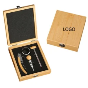 4 piece wine tool set