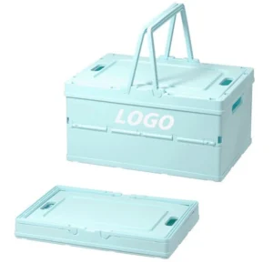 collapsible stackable storage box