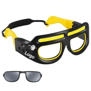 all protect led glasses w/ multi light modes